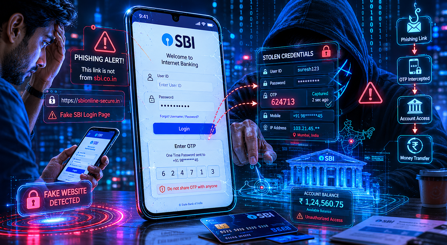 Fake Banking Website